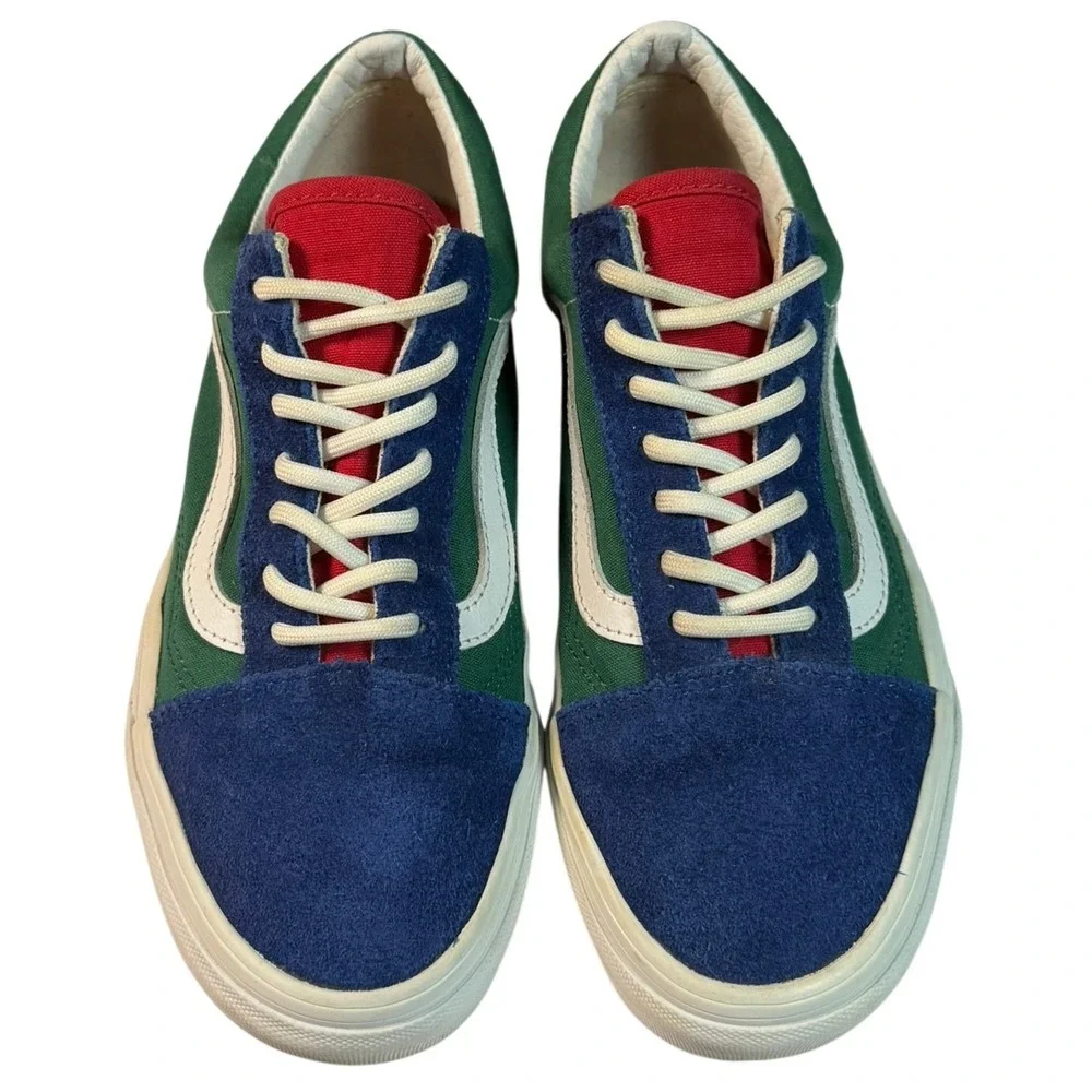 Vans Old Skool Yacht Club Colorblock Sneakers Unisex Men 5.5 Wmn 7 Canvas Suede